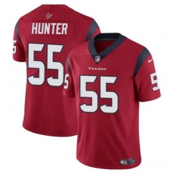 Men Houston Texans 55 Danielle Hunter Red Vapor Untouchable Stitched Football Jersey