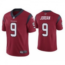 Men Red Houston Texans 9 Brevin Jordan Vapor Untouchable Limited Stitched Jersey