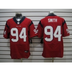 Nike Houston Texans 94 Antonio Smith Red Elite NFL Jersey