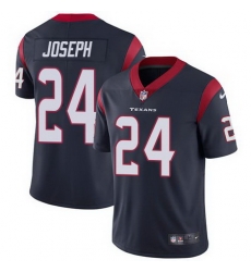 Nike Texans 24 Johnathan Joseph Navy Vapor Untouchable Limited Jersey