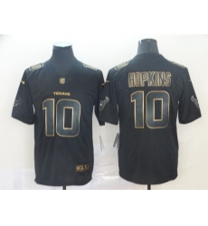 Texans 10 DeAndre Hopkins Black Gold Vapor Untouchable Limited Jersey