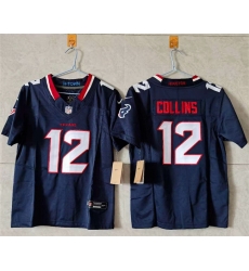 Women Houston Texans 12 Nico Collins White 2024 F U S E Vapor Stitched Jersey 1 Women Houston Texans 12 Nico Collins White 2024 F U S E Vapor Stitched Jersey 1