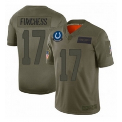 Men Indianapolis Colts 17 Devin Funchess Limited Camo 2019 Salute to Service Football Jersey