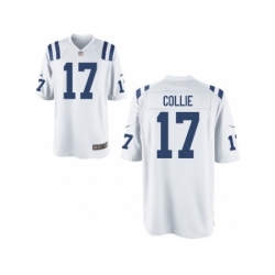 Nike Indianapolis Colts 17 Austin Collie White Game NFL Jersey