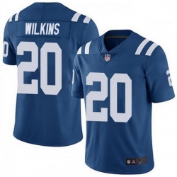 Nike Indianapolis Colts 20 Jordan Wilkins Royal Vapor Untouchable Limited Jersey