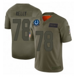 Youth Indianapolis Colts 78 Ryan Kelly Limited Camo 2019 Salute to Service Football Jersey