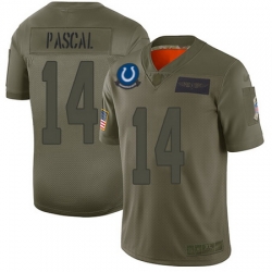 Youth Zach Pascal Limited Jersey 14 Football Indianapolis Colts Camo 2019 Salute 