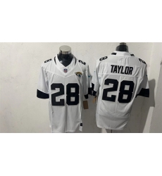 Men Jacksonville Jaguars 28 Fred Taylor White 2026 F U S E Vapor Untouchable Limited Stitched Jersey Men Jacksonville Jaguars 28 Fred Taylor White 2026 F U S E Vapor Untouchable Limited Stitched Jersey