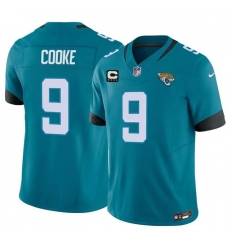 Men Jacksonville Jaguars 9 Logan Cooke Teal 2026 F U S E 4 Star C Patch Vapor Limited Stitched Football Jersey Men Jacksonville Jaguars 9 Logan Cooke Teal 2026 F U S E 4 Star C Patch Vapor Limited Stitched Football Jersey