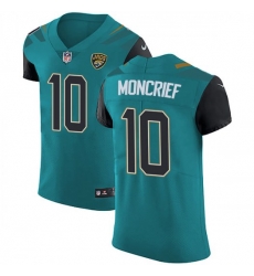 Men Nike Donte Moncrief Jacksonville Jaguars Elite Teal Team Color Vapor Untouchable Team Color Jersey