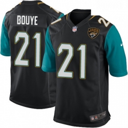 Men Nike Jacksonville Jaguars 21 AJ Bouye Game Black Alternate NFL Jersey