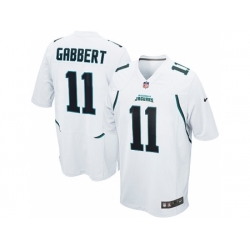 Nike Jacksonville Jaguars 11 Blaine Gabbert White Game NFL Jersey