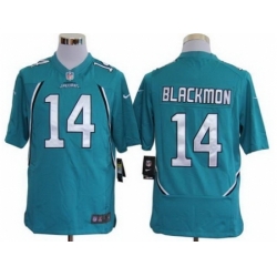 Nike Jacksonville Jaguars 14 Justin Blackmon Green Game NFL Jersey