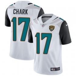 Nike Jaguars #17 DJ Chark White Mens Stitched NFL Vapor Untouchable Limited Jersey