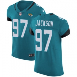 Nike Jaguars #97 Malik Jackson Teal Green Team Color Mens Stitched NFL Vapor Untouchable Elite Jersey