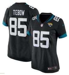 Women Jacksonville Jaguars Tim Tebow Nike Black Alternate Game Jersey