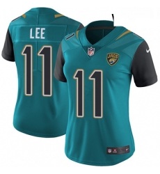 Womens Nike Jacksonville Jaguars 11 Marqise Lee Teal Green Team Color Vapor Untouchable Limited Player NFL Jersey