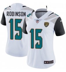 Womens Nike Jacksonville Jaguars 15 Allen Robinson Elite White NFL Jersey