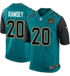 Nike Jaguars #20 Jalen Ramsey Teal Green Alternate Youth Stitched NFL Elite Jersey