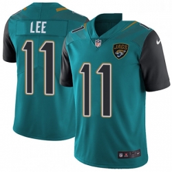 Youth Nike Jacksonville Jaguars 11 Marqise Lee Teal Green Team Color Vapor Untouchable Limited Player NFL Jersey