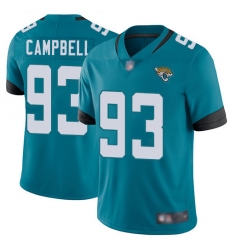 Youth Nike Jacksonville Jaguars 93 Calais Campbell Teal Green Alternate Vapor Untouchable Limited Player NFL Jersey