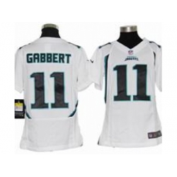 Youth Nike Youth Jacksonville Jaguars #11 Blaine Gabbert white jerseys