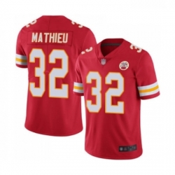 Men Kansas City Chiefs 32 Tyrann Mathieu Red Team Color Vapor Untouchable Limited Player Football Jersey