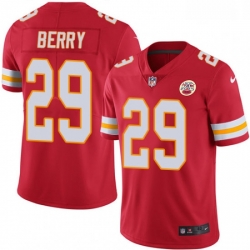 Men Nike Kansas City Chiefs 29 Eric Berry Red Team Color Vapor Untouchable Limited Player NFL Jersey