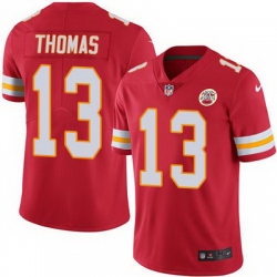 Nike Chiefs #13 De 27Anthony Thomas Red Team Color Mens Stitched NFL Vapor Untouchable Limited Jersey