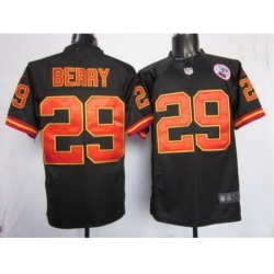 Nike Kansas City Chiefs 29 Eric Berry Black Game NFL Jersey