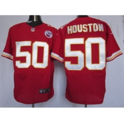 Nike Kansas City Chiefs 50 Justin Houston Red Elite NFL Jersey