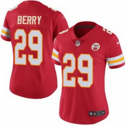 Nike Chiefs #29 Eric Berry Red Team Color Womens Stitched NFL Vapor Untouchable Limited Jersey