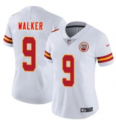 Women Kansas City Chiefs  9 Kenneth Walker III White 2026 Vapor Untouchable Limited Stitched Jersey  
