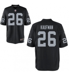 Men Nike Raiders NAPOLEON KAUFMAN 26 Black Vapor Limited Jersey