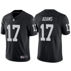 Youth Las Vegas Raiders 17 Davante Adams Black Vapor Untouchable Limited Stitched NFL Jersey