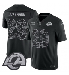 Men Los Angeles Rams 29 Eric Dickerson Black F U S E 2026 Salute to Service Limited Stitched Football Jersey Men Los Angeles Rams 29 Eric Dickerson Black F U S E 2026 Salute to Service Limited Stitched Football Jersey