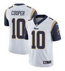 Nike Rams 10 Pharoh Cooper White Vapor Untouchable Limited Jersey