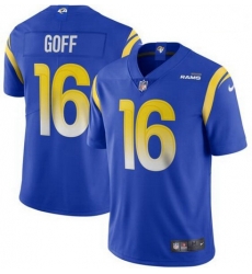 Nike Rams 16 Jared Goff Royal 2020 New Vapor Untouchable Limited Jersey