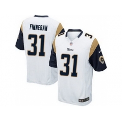 Nike St. Louis Rams 31 Cortland Finnegan White Game NFL Jersey