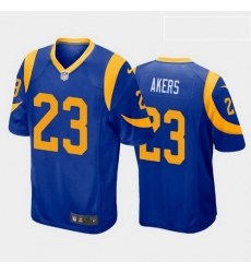 men cam akers los angeles rams royal game jersey 