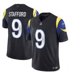 Women Los Angeles Rams 9 Matthew Stafford Black 2025 F U S E   Rivalries Vapor Limited Stitched Jersey 