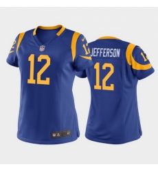 women van jefferson los angeles rams royal game jersey 