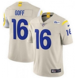 Youth Nike Los Angeles Rams 16 Jared Goff Bone 2020 New Vapor Untouchable Limited Jersey