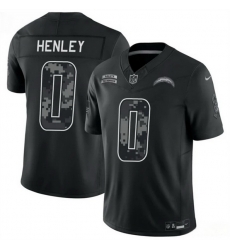 Men Los Angeles Chargers 0 Daiyan Henley Black F U S E 2026 Salute to Service Limited Stitched Football Jersey Men Los Angeles Chargers 0 Daiyan Henley Black F U S E 2026 Salute to Service Limited Stitched Football Jersey