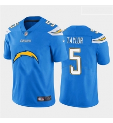 Nike Chargers 5 Tyrod Taylor Blue Team Big Logo Vapor Untouchable Limited Jersey