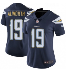 Womens Nike Los Angeles Chargers 19 Lance Alworth Elite Navy Blue Team Color NFL Jersey