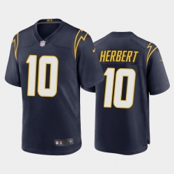 Youth Nike Chargers 10 Justin Herbert Navy Youth 2020 NFL Draft First Round Pick Vapor Untouchable Limited Jersey