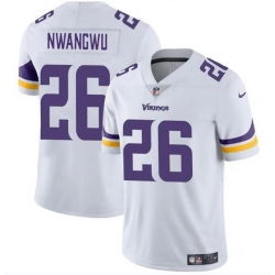 Men Minnesota Vikings 26 Kene Nwangwu White Vapor Untouchable Limited Stitched Jersey