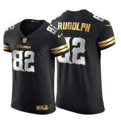 Minnesota Vikings 82 Kyle Rudolph Men Nike Black Edition Vapor Untouchable Elite NFL Jersey