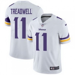 Nike Vikings #11 Laquon Treadwell White Mens Stitched NFL Vapor Untouchable Limited Jersey